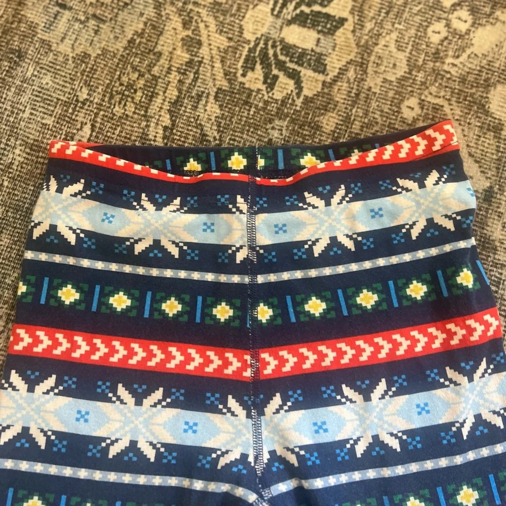 Hanna Andersson Scandi Snowflake Fairisle PJ Set 14